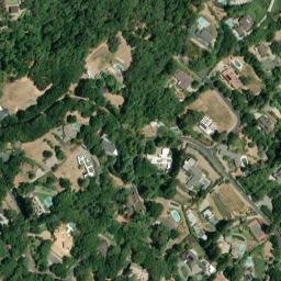 Satellite imagery of Las Trampas Ridge, US
