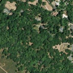 Satellite imagery of Las Trampas Ridge, US
