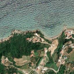 Satellite imagery of Kondaki Point, GR