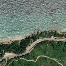 Satellite imagery of Kondaki Point, GR