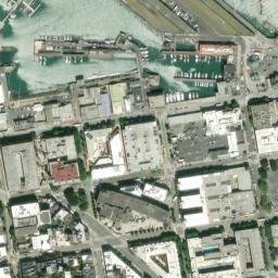Satellite imagery of Powell and Market Cable Car Turnaround, US