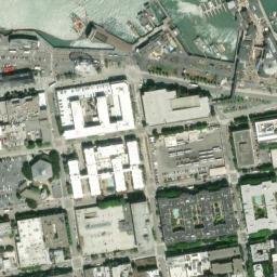 Satellite imagery of Powell and Market Cable Car Turnaround, US