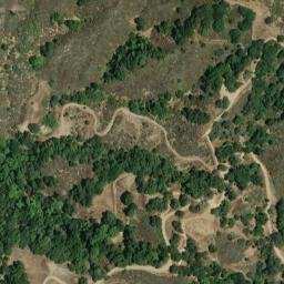 Satellite imagery of Las Trampas Ridge, US