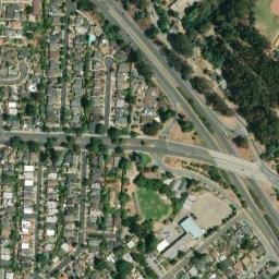 Satellite imagery of Q 1253 — NGS HT1858 — Oakland, US, US