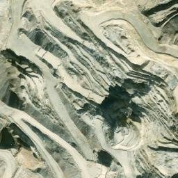 Satellite imagery of Valcada Mine, US