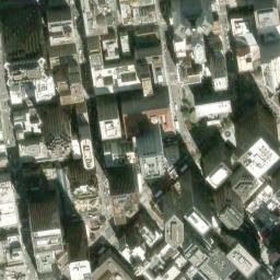 Satellite imagery of The Flood Building, US