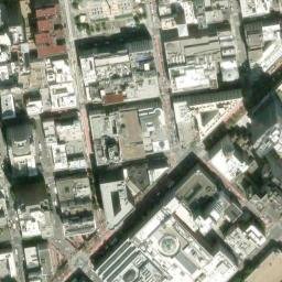 Satellite imagery of The Flood Building, US