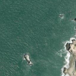 Satellite imagery of Point Lobos, US