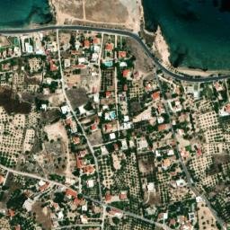 Satellite imagery of Ákra Livádia, GR