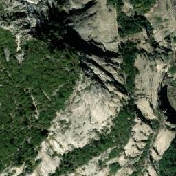Satellite imagery of Yosemite Point, US