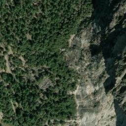 Satellite imagery of Medial Moraine, US
