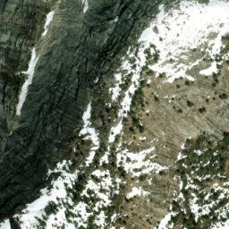 Satellite imagery of Bunnell Cliff, US
