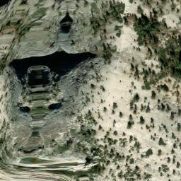 Satellite imagery of El Capitan Moraine, US