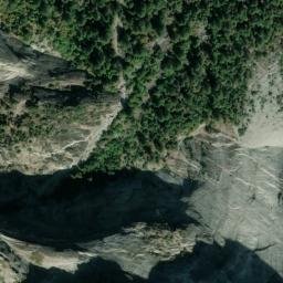 Satellite imagery of Glacier Point, US