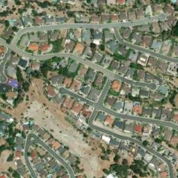 1998 Edgehill Ct, San Leandro, CA 94577 Satellite Map