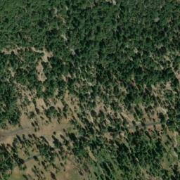 Satellite imagery of El Capitan Moraine, US