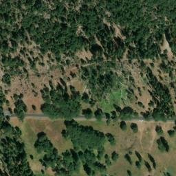 Satellite imagery of El Capitan Moraine, US