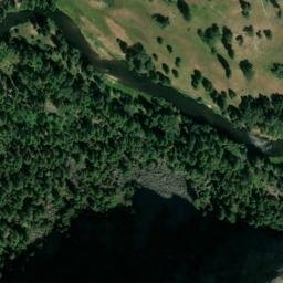 Satellite imagery of Cathedral Rocks, US