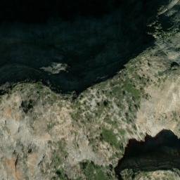 Satellite imagery of Cathedral Rocks, US