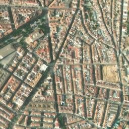 Satellite imagery of The rock of Martos, ES