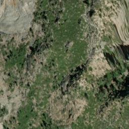 Satellite imagery of Cathedral Rocks, US