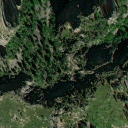 Satellite imagery of Cathedral Rocks, US