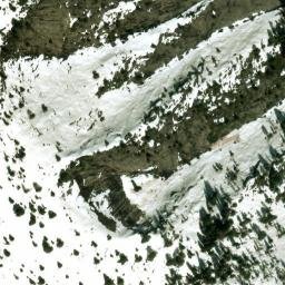 Satellite imagery of Illilouette Ridge, US