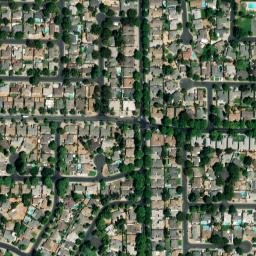 2709-2713 Campbell Ln Modesto CA Satellite Map