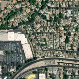 2005-2009 Girard Ave Modesto CA Satellite Map