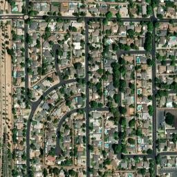 La Villa Rose Ct Modesto California  Satellite Map