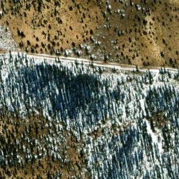 Satellite imagery of Long Chance Mine, US