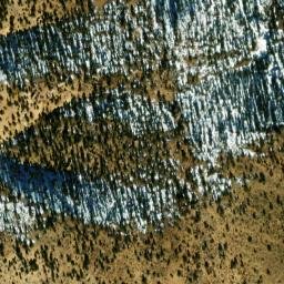 Satellite imagery of Long Chance Mine, US
