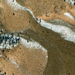 Satellite imagery of Long Chance Mine, US
