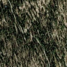 Satellite imagery of Devils Postpile, US
