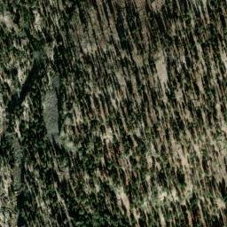 Satellite imagery of Devils Postpile, US