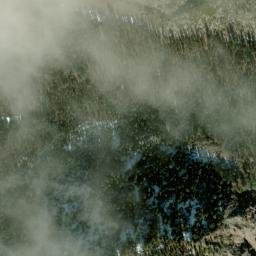 Satellite imagery of Dragons Back, US