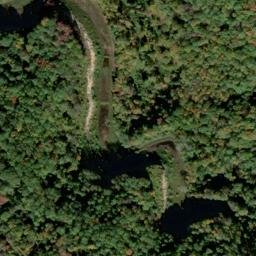 Satellite imagery of Devils Backbone, US