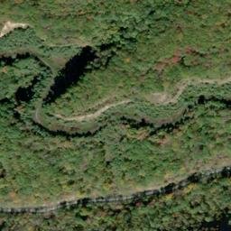 Satellite imagery of Devils Backbone, US