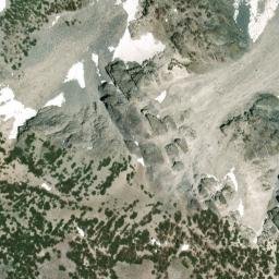 Satellite imagery of Mammoth Crest, US