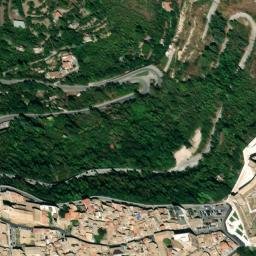 Satellite imagery of Landscape from Piazza Crispi, IT