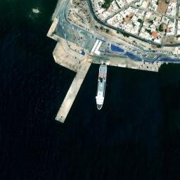 Satellite imagery of Ákra Chántra, GR