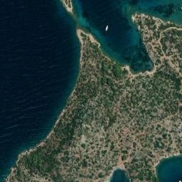 Satellite imagery of Ákra Néda, GR