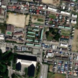 Satellite imagery of Tsuruga Castle, JP