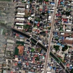 Satellite imagery of Tsuruga Castle, JP
