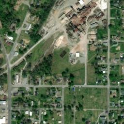 Satellite imagery of Rosiclare Mine, US