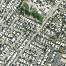 2433 Whitney Dr Mountain View CA Satellite Map