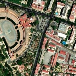 Satellite imagery of Royal Alcázar of Seville, ES