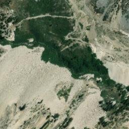 Satellite imagery of Pine Creek Mine-Zero Adit, US