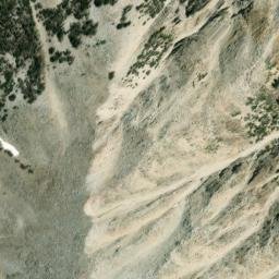 Satellite imagery of Pine Creek Mine-Zero Adit, US