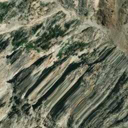Satellite imagery of Pine Creek Mine-Zero Adit, US